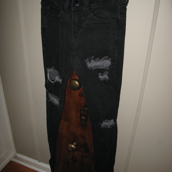 ANTHRO SILENCE + NOISE High Rise Skinny Twig 26 - Picture 3 of 12